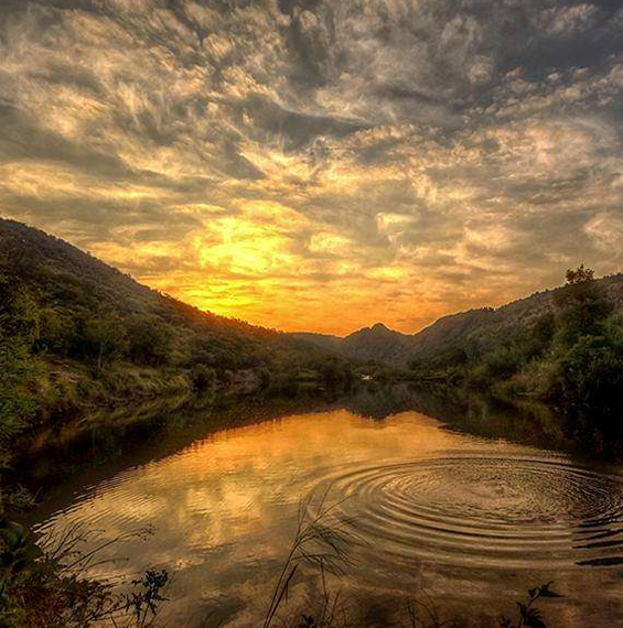 Olifants River Gorge at sunset