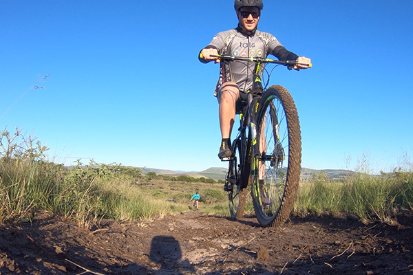 Mountain biking at Tala Collection Game Reserve